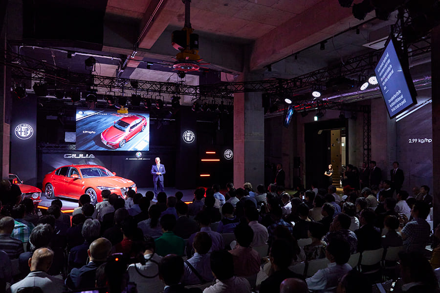 新車発表PRイベント